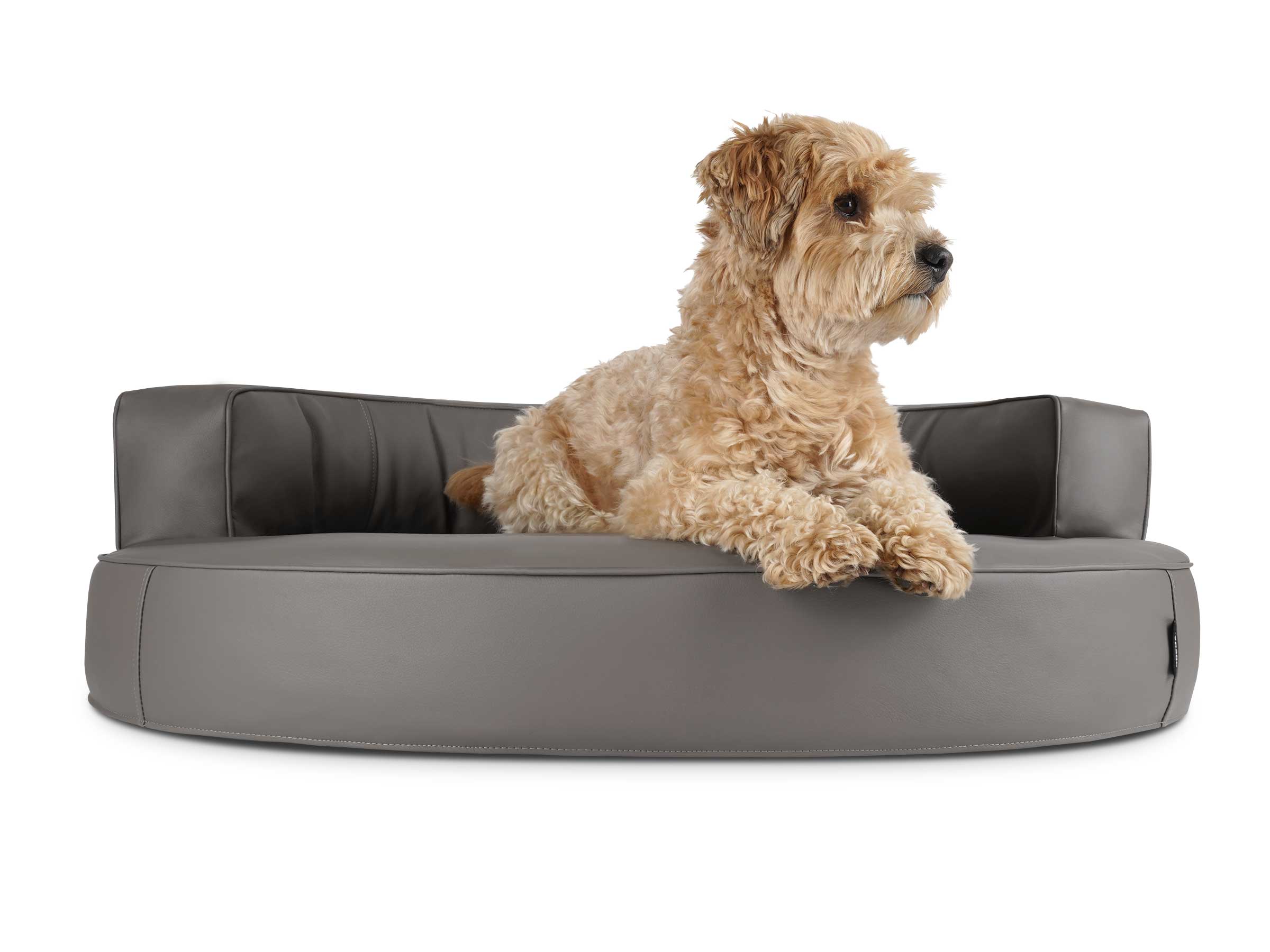 mypado Atlanta Faux Leather Dog Bed
